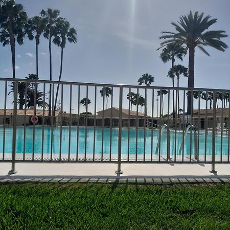 Villa Bungalow Con Flamboyan En Maspalomas Playa del Inglés Exterior foto