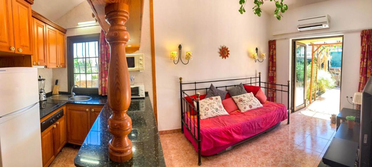 Villa Bungalow Con Flamboyan En Maspalomas Playa del Inglés Exterior foto