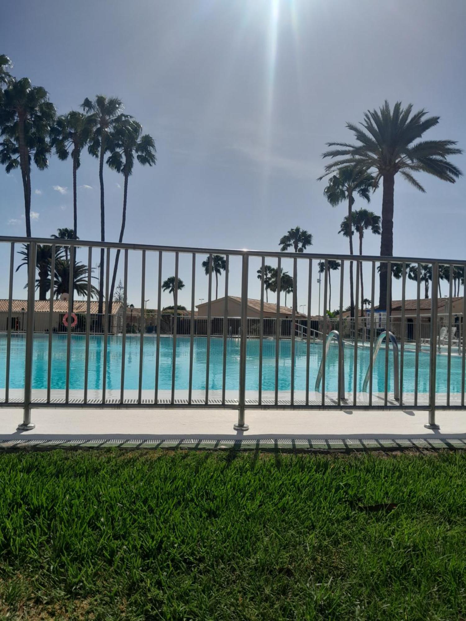 Villa Bungalow Con Flamboyan En Maspalomas Playa del Inglés Exterior foto