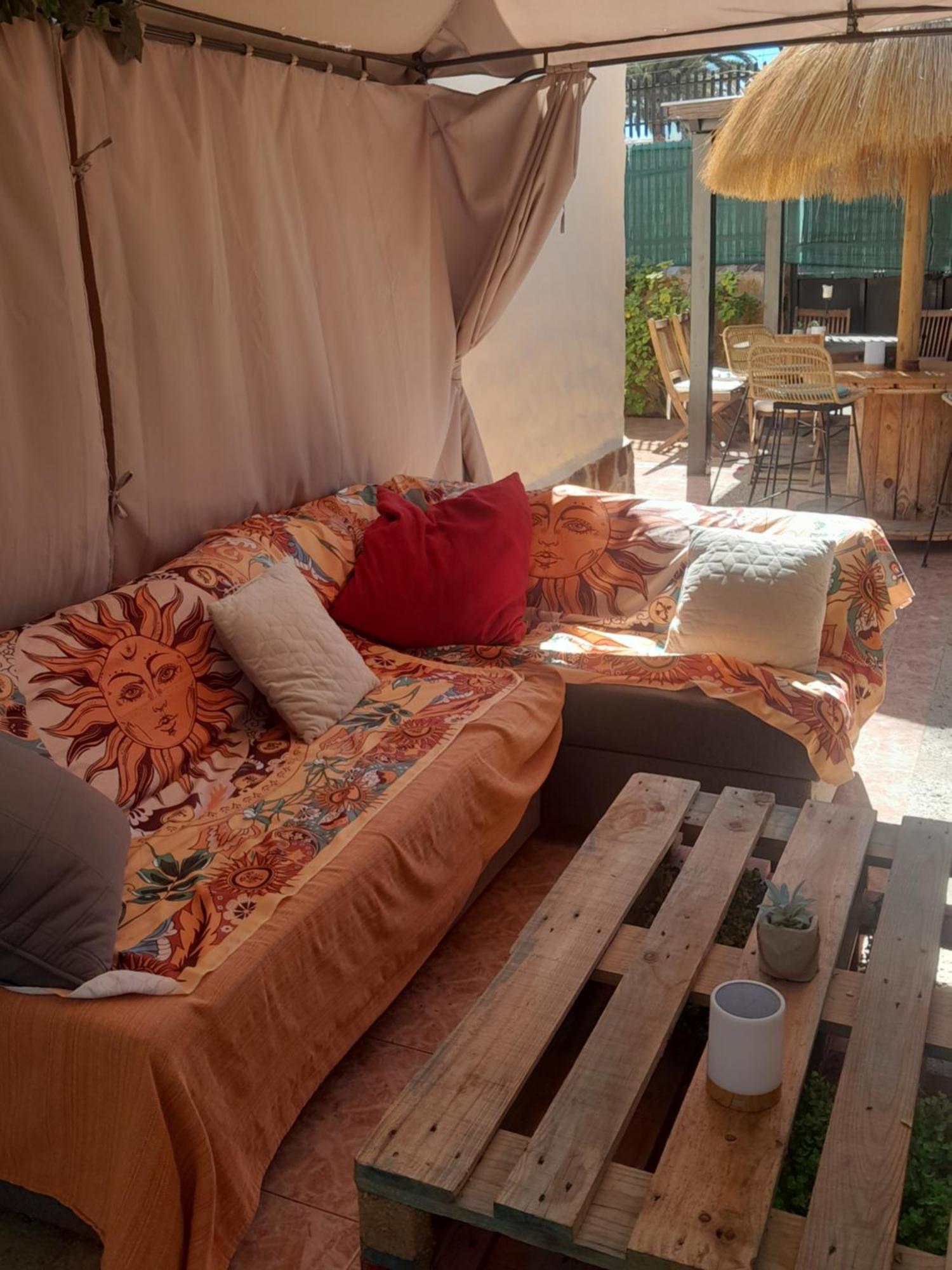 Villa Bungalow Con Flamboyan En Maspalomas Playa del Inglés Exterior foto