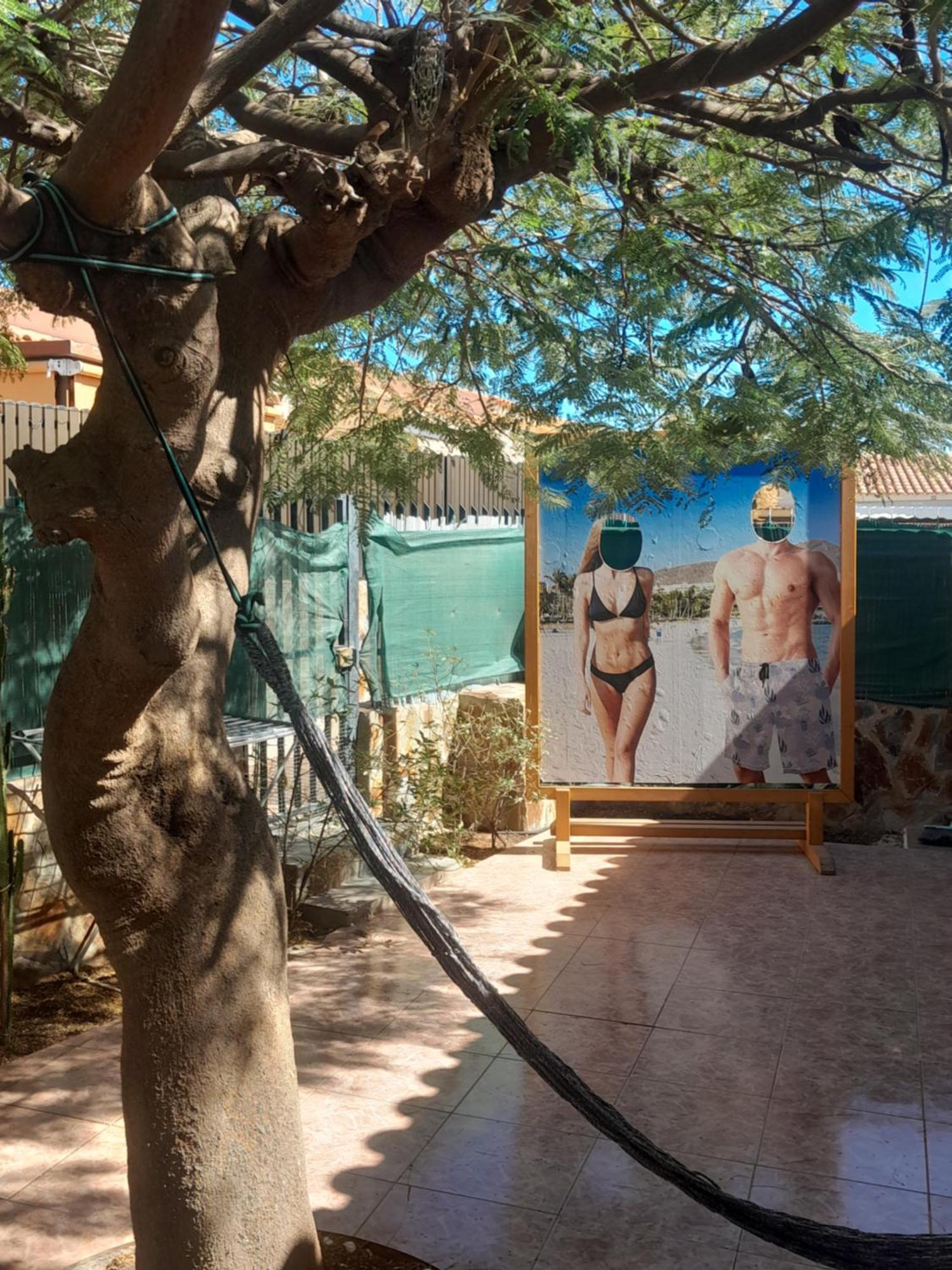 Villa Bungalow Con Flamboyan En Maspalomas Playa del Inglés Exterior foto