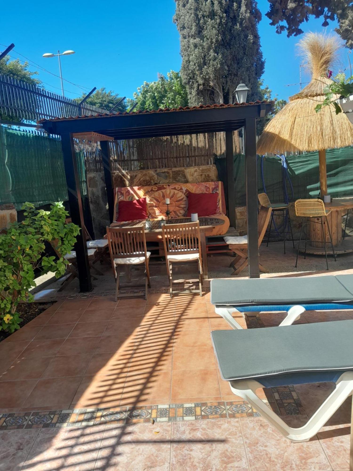 Villa Bungalow Con Flamboyan En Maspalomas Playa del Inglés Exterior foto