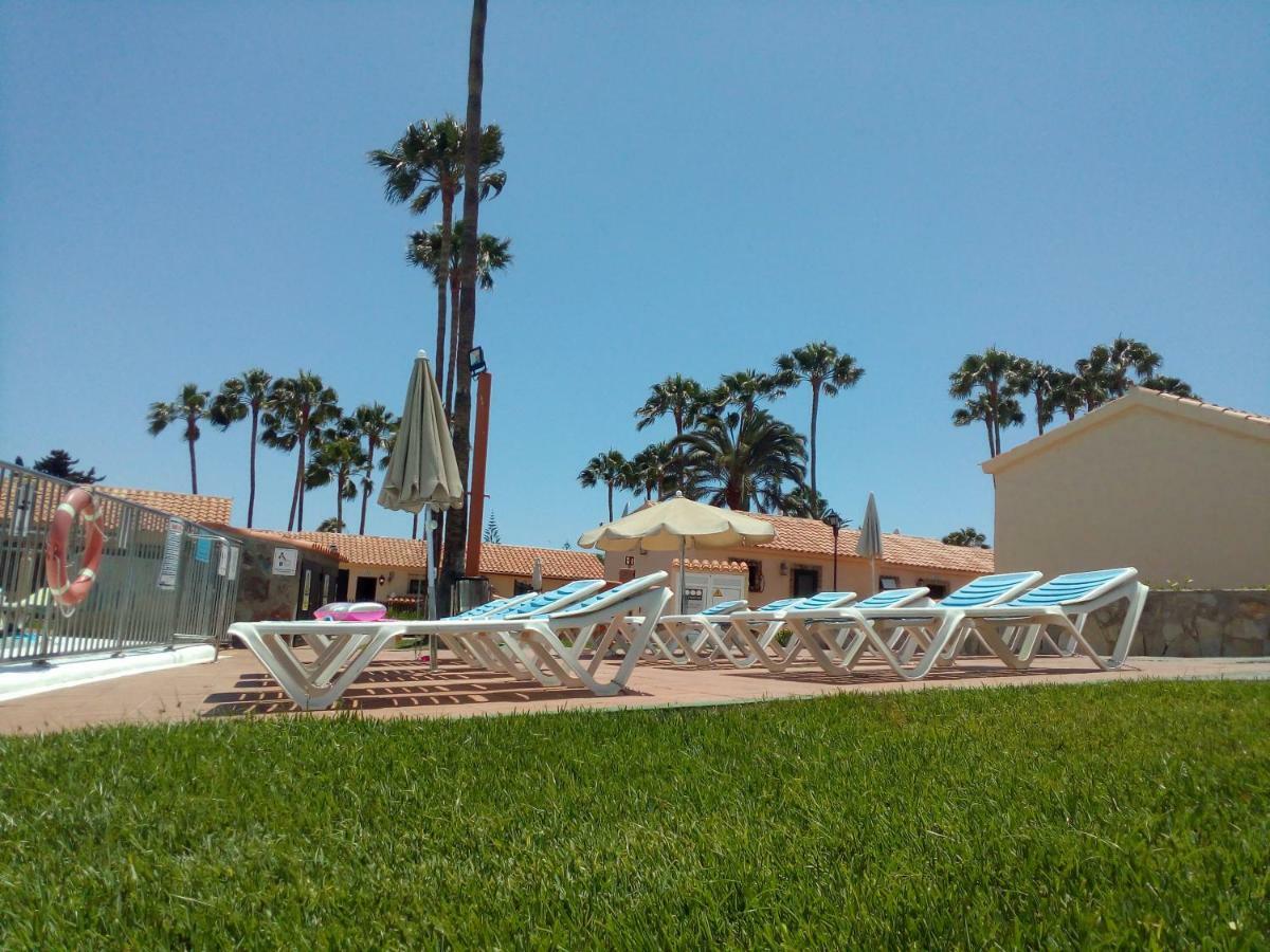 Villa Bungalow Con Flamboyan En Maspalomas Playa del Inglés Exterior foto